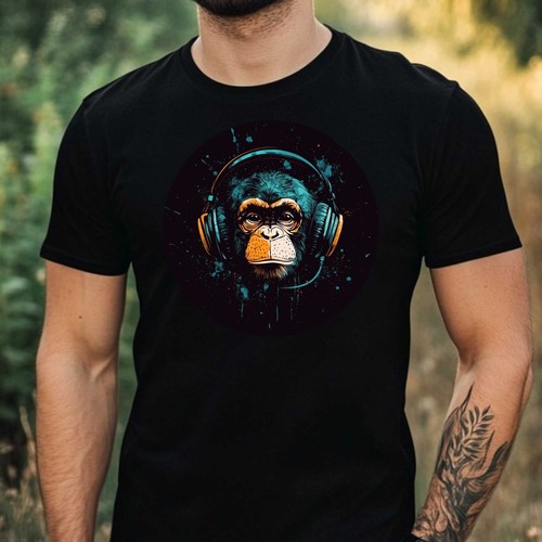 Shirt uomo scimmia con - t-shirt,