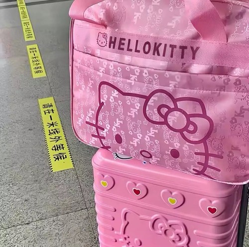 Sanrio hello kitty duffle bag - hello,