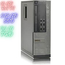 PC COMPUTER FISSO DELL OPTIPLEX 7010 RAM 16 GB SSD 512 GB PENTIUM G2130 W10P