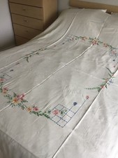 HUGE HAND EMBROIDERED IRISH