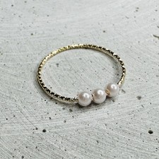 Anello placcato oro • misura