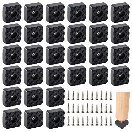 Pack square rubber buffer - pack,
