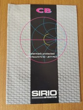 SIRIO CB ANTENNE RADIO CATALOGUE 1994 CATALOGO GENERALE VINTAGE TECHNICAL