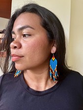 Orecchini etici con perline