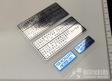 Kit restauro adesivi etichette