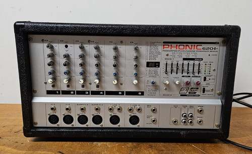 Phonic 620 powerpod620 plus - powerpod620,