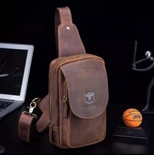 Borsa a tracolla uomo in pelle