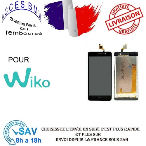 Vitre tactile lcd wiko - tactile, +