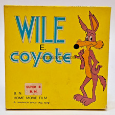 SUPER 8 WILE E COYOTE WARNER BROS TECHNO FILM 8mm NEW IN BOX VINTAGE 1972