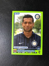 FIGURINA CALCIATORI PANINI 2014/15 INTER GUARIN n 227 NUOVA CON VELINA