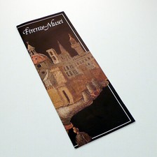 FIRENZE MUSEI PIEGHEVOLE