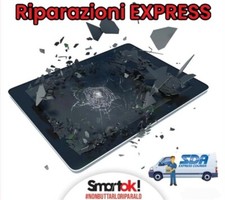SERVIZIO RIPARAZIONE SOSTITUZIONE VETRO ROTTO TOUCH APPLE IPAD2/3/4/MINI/AIR 1/2