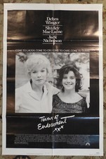 POSTER FILM VINTAGE UN FOGLIO TERMINI DI AFFETTO DEBRA WINGER MACLAINE 1983