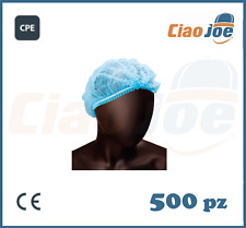 Cuffie Monouso in TNT azzurre