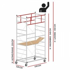 Trabattello Ponteggio mobile