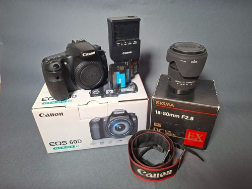 Canon eos 60d sigma 18 - eos, +