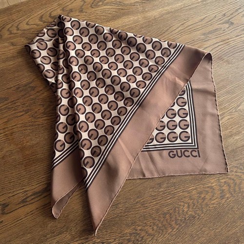 Sciarpa gucci vintage seta - gucci,