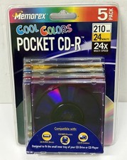 Memorex 5 Pack Cool Colors