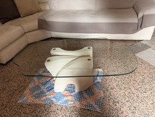 Tavolino da salotto marmo e vetro