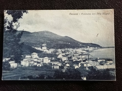 Cartolina varazze panorama - panorama, con