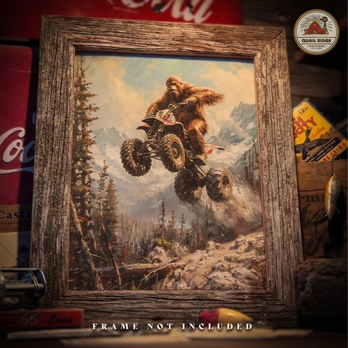Sasquatch bigfoot stampa - sasquatch,