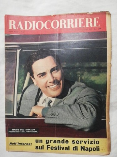 Radiocorriere 1957 mario de - 1957,