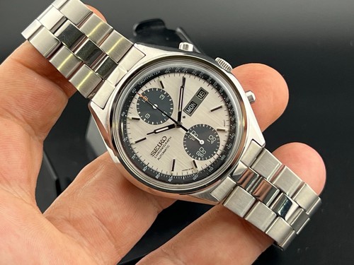 Seiko 6138 8020 panda - seiko, 6138-8020