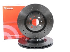 Set dischi freno anteriori originali Brembo 0980047x 305x28 mm Fiat Grande Punto 1.4