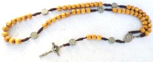 Collana san benedetto scudo - collana,
