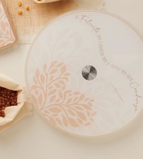 BOMBONIERE CLARALUNA _SCONTO 30 % - VASSOIO GIREVOLE Verde - Nuovo 