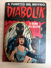 DIABOLIK PRIMA SERIE n. 5 originale INGOGLIA prima edizione - 1963 - OTTIMO
