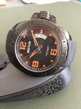 orologio sector no limits 600 R32515730020 black cinturino sintetico (marz)