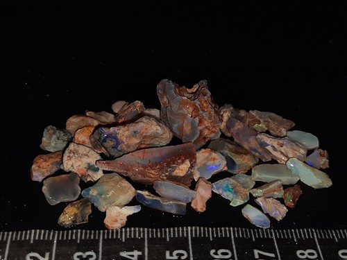 Lote opalo australiano natural - lote,