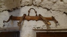 Antico giogo per buoi - giogo,