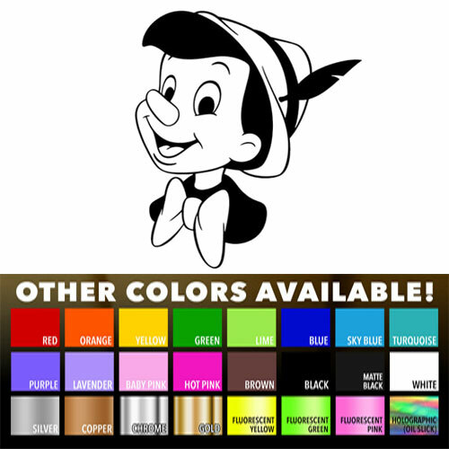 Adesivo decorativo pinocchio - adesivo,