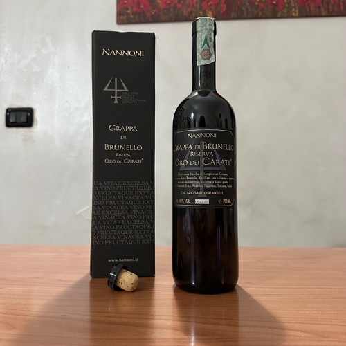 Grappa brunello riserva oro - di,