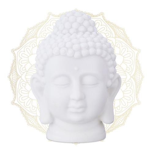 Statua buddha testa budda
