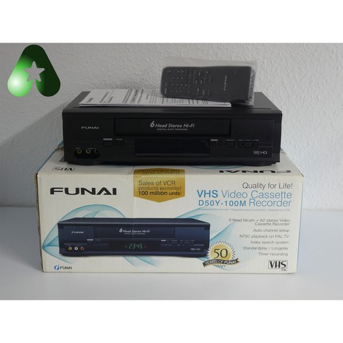 Videoregistratore vhs funai - videoregistratore,