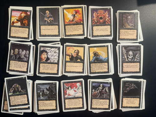 Mtg edizione revisionata nera - revisionata,