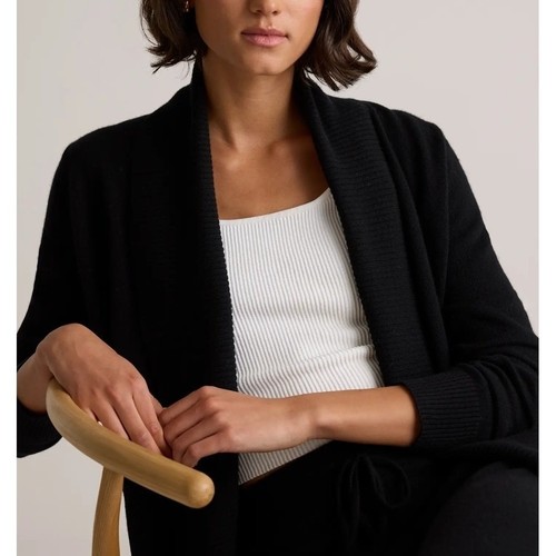 Maglione cardigan aperto