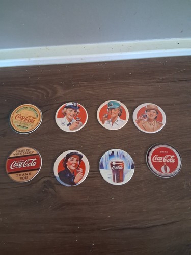Vintagecoca cola pogs coke - pogs,
