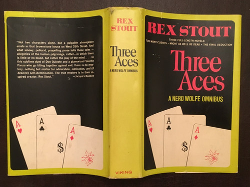 Rex stout three - rex, aces"