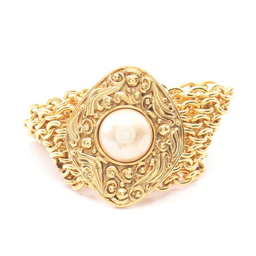 Bracciale chanel placcato oro - bracciale,