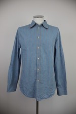ICE ICEBERG CAMICIA UOMO TG L SHIRT MAN ITALY CASUAL VINTAGE COTONE TOPPE