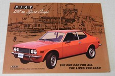 depliant pubblicitario Fiat