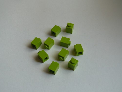 Lego briques vert citron - 10,