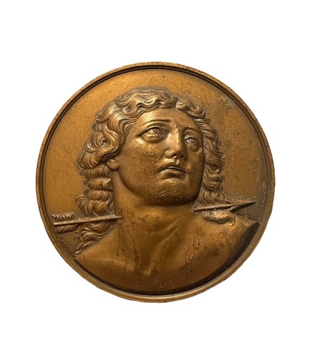 Medaglia bronzo festa - in,