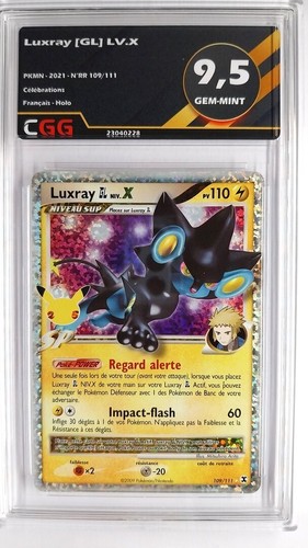 Carte pokemon luxray - carte, [gl]