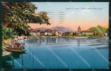 Como Città Lago di Veduta da Villa Geno cartolina MX4550