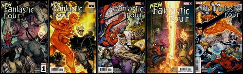 Nuovi fantastici quattro - fantastici, #1-5